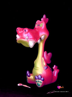 Clash "Candy cKaiju" series "Gumdrop" edition - Designer collectible character toys by © Pierre Rouzier