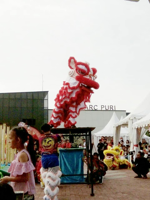 One Parc Puri Gelar Barongsai Festival, one parc puri, barongsai, barongsai festival, chinese, chinese new year