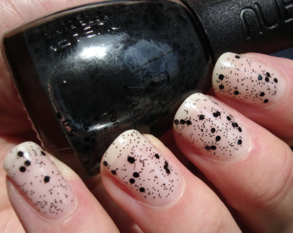 Nubar Black Polka Dot