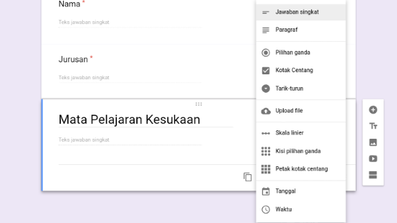 Cara Membuat Formulir Survey Siswa Siswi Lewat Google Form Cara Membuat Formulir Survey Siswa Siswi Lewat Google Form