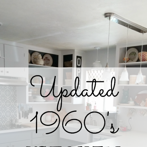 Updated 1960's Kitchen Reveal
