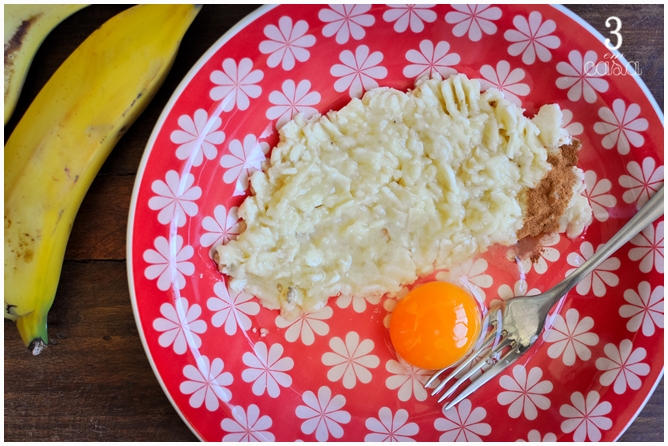 panqueca banana como fazer