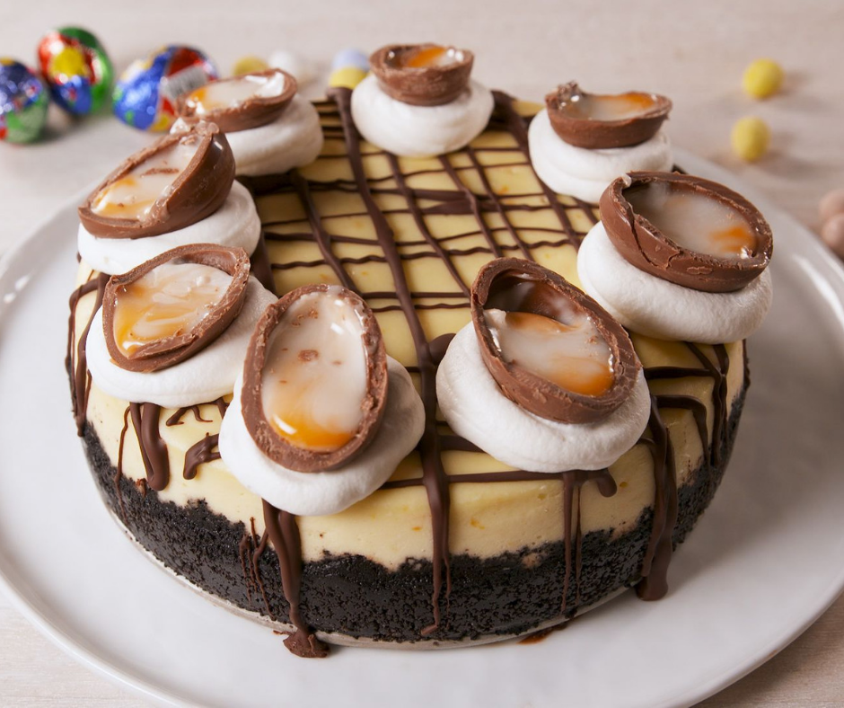 Cadbury Egg Cheesecake - food-drink-recipes.com Cadbury Egg Cheesecake - food-drink-recipes.com