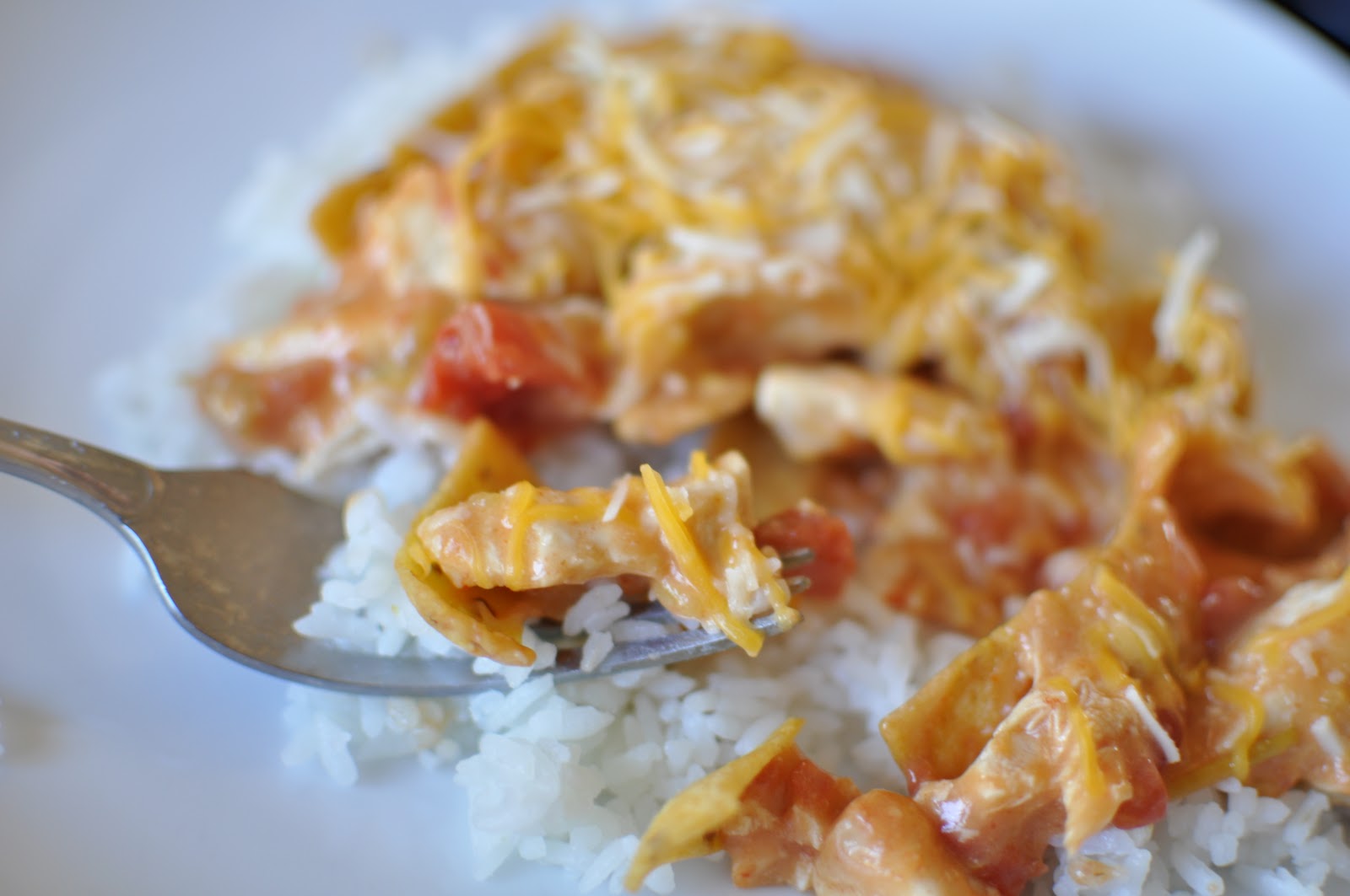Oh SO Delicioso! Tortilla Chip Chicken, with simple homemade cream of