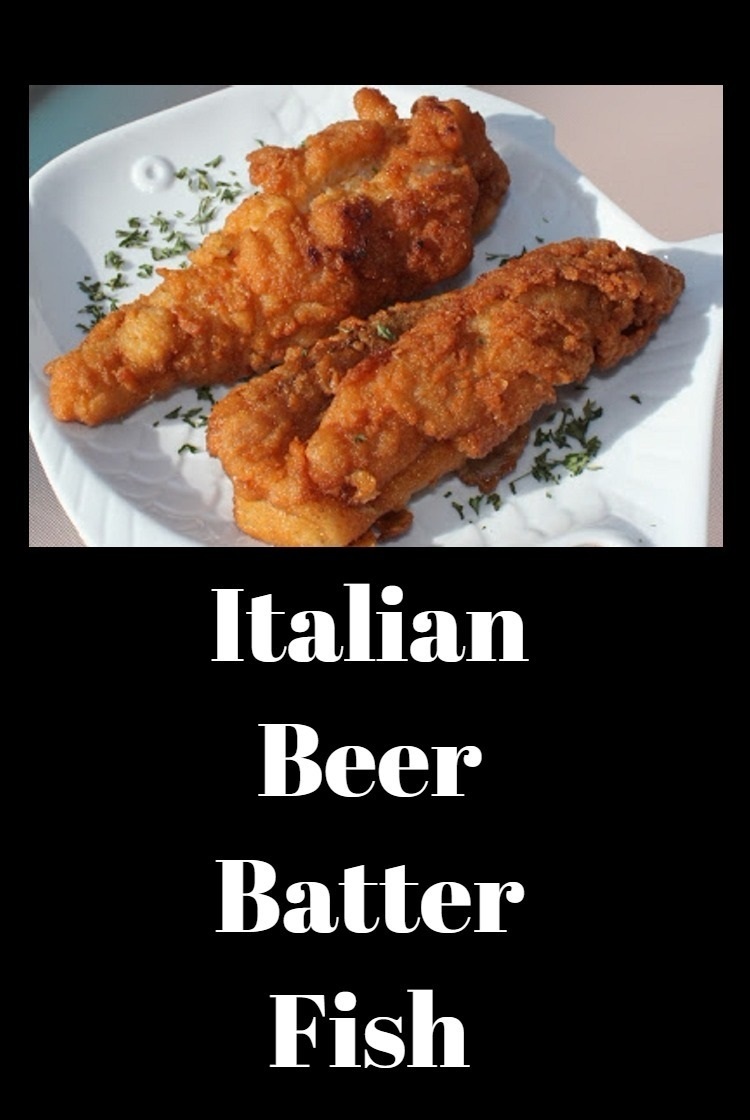 Italian herbs, spices and beer make this the best batter on this fried fish. It reminds me of a copycat version of Arthur Treachers fish 