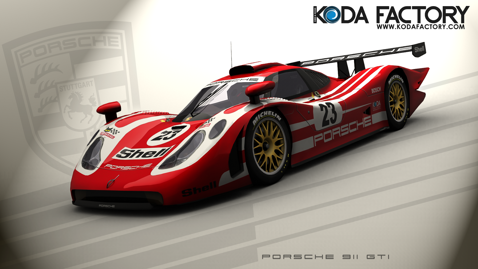 Koda Factory: Porsche 911 GT1 