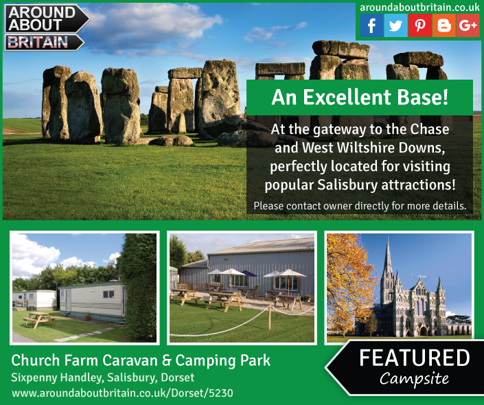 Church Farm Campsite, Sixpenny Handley, Salisbury, Dorset www