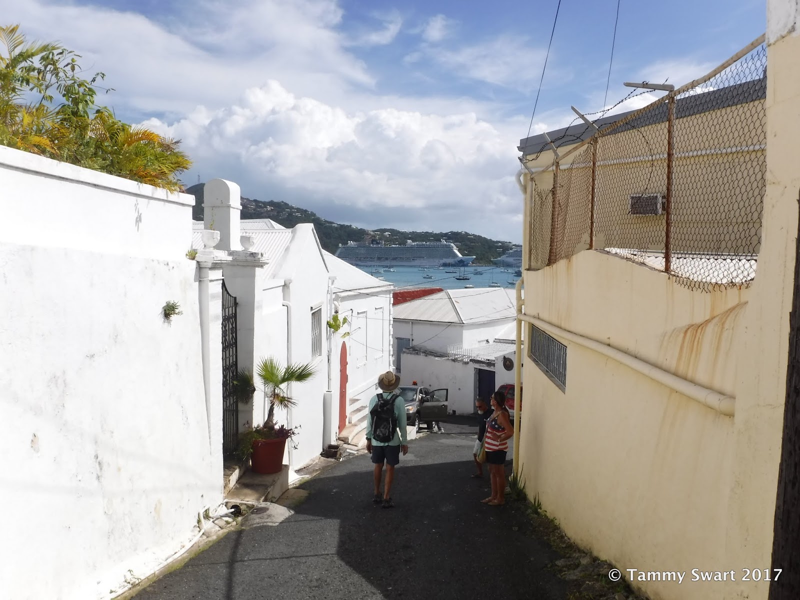Things we did today... Touristing In Charlotte Amalie