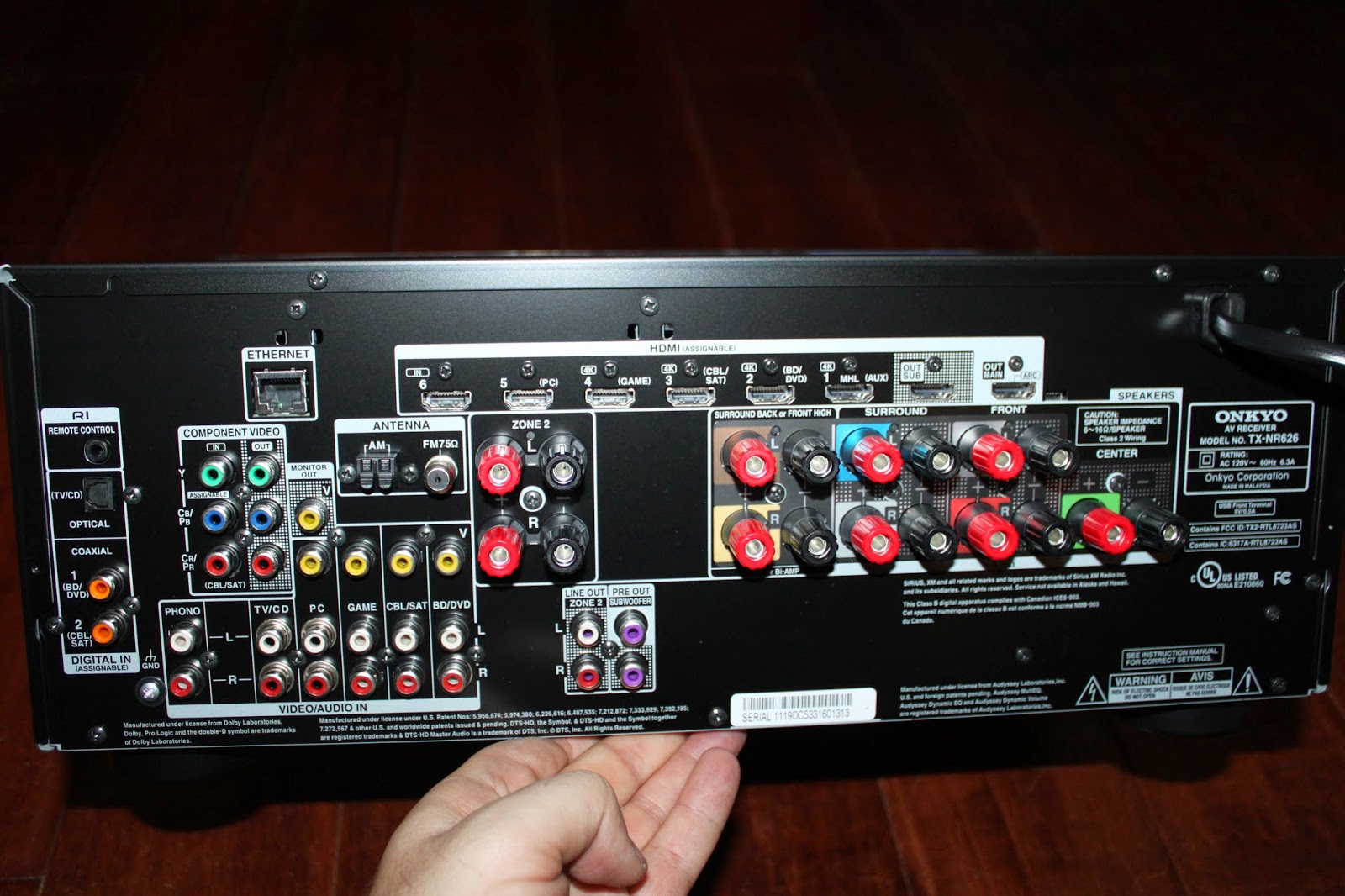 Stereowise Plus: Onkyo TX-NR626 7.2 Channel Network A/V Receiver Review