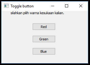 Cara membuat dan mengfungsikan toggle button pada window GUI python ...