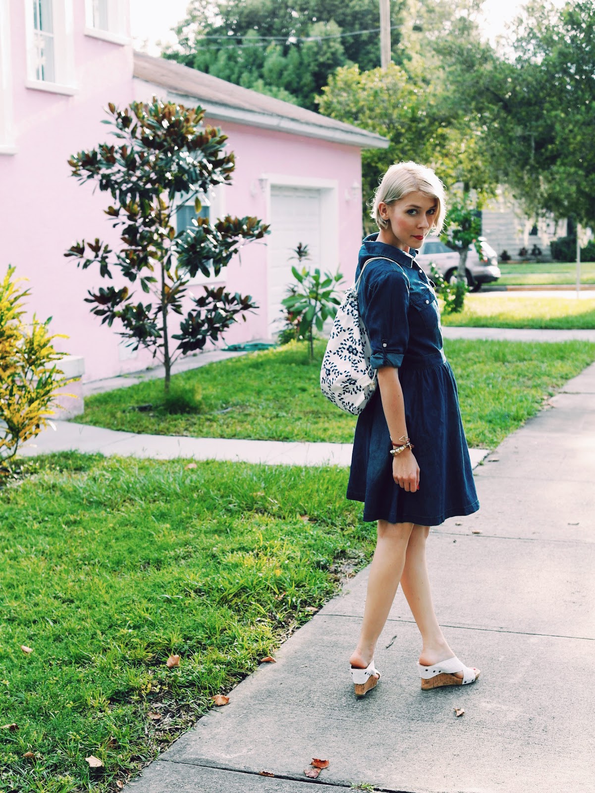 Effortlessly Cute In Denim Dress - The Kawaii Planet : Fashion and ...