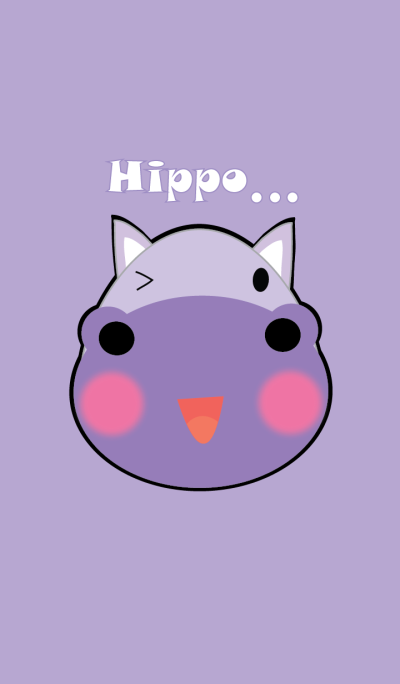 Cute hippo theme v.1