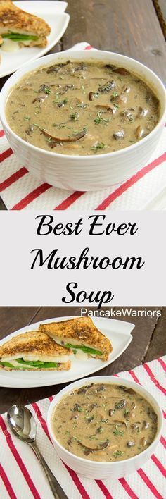 Best Ever Mushroom Soup