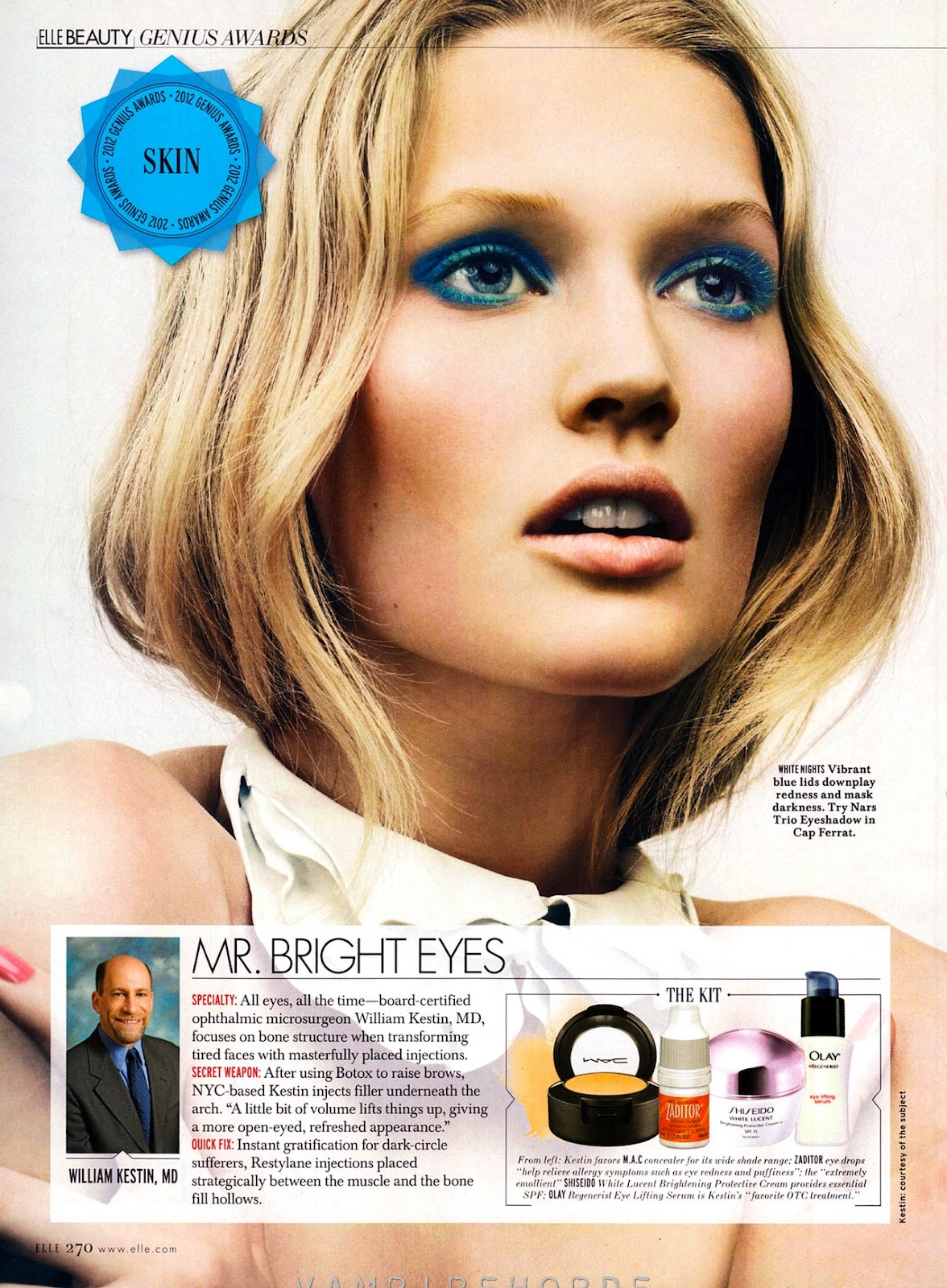 toni garrn for elle us april 2012 | visual optimism; fashion editorials