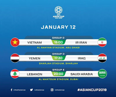 Yemen vs Iraq Live Streaming AFC 2019 (12.1.2019) Yemen vs Iraq Live Streaming AFC 2019 (12.1.2019)