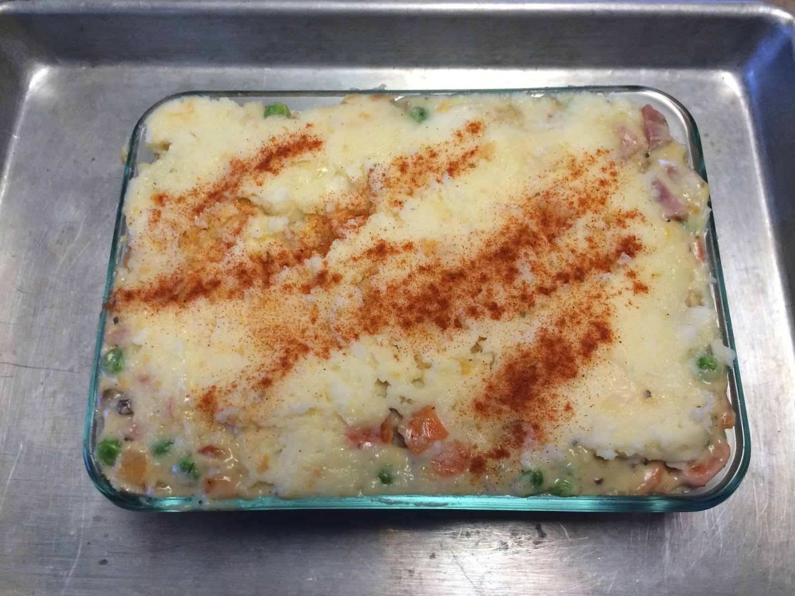 Cooking with Barry & Meta Ham & Mashed Potato Pot Pie