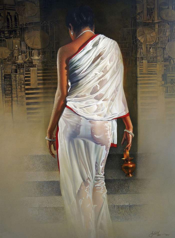 Индийский художник. Amit Bhar