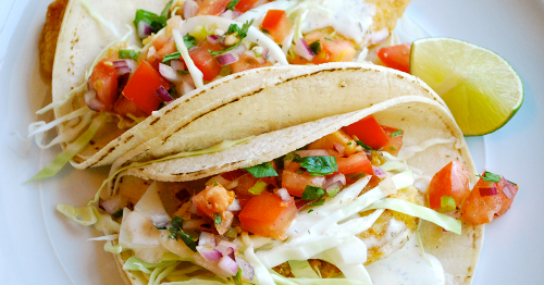 Simply Delish Bakery: Baja Fish Tacos