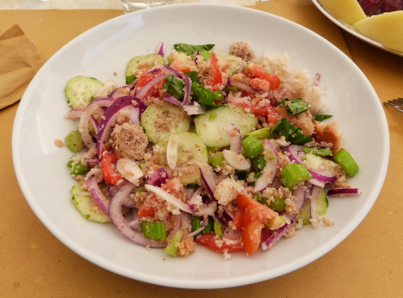 Panzanella Toscana Italian recipe AgneseItalianRecipes