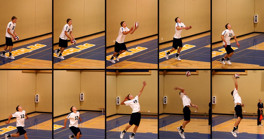 Cara Melakukan Jump Serve Mematikan Pada Permainan Bola Voli Bola Voli