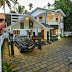 Interior and exterior photos of finished house in Kerala