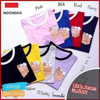 JON28 Ringer Free Bear Bare Bear Tee BMGShop