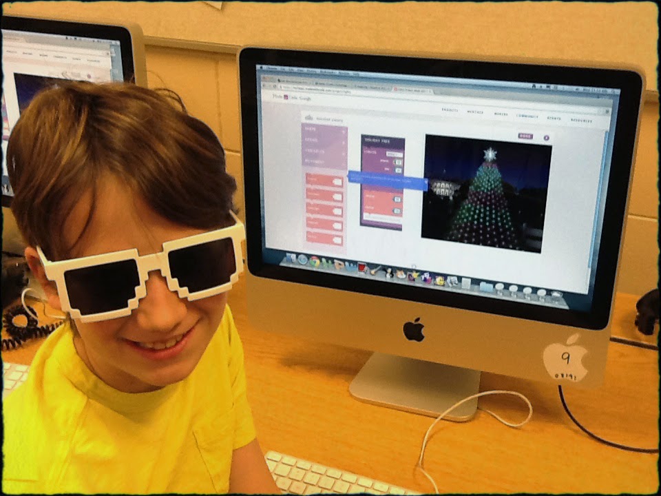 Technology is Loose in the Library & Around the School!! Hour of Code