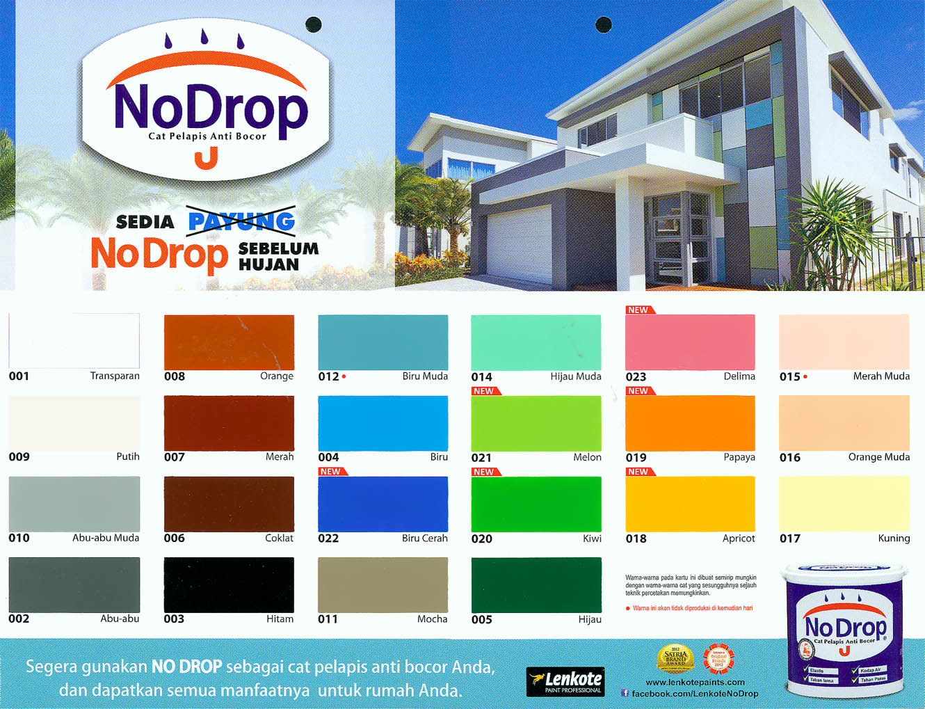 Galeri BANGUNAN No Drop Katalog 2019