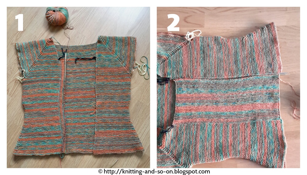 Knitting and so on: Summertime Garter Stitch Top