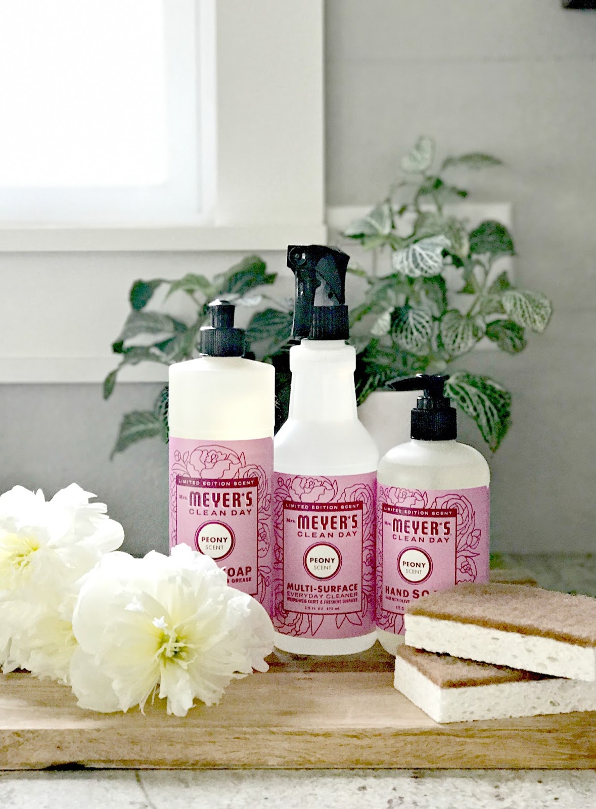 Spring clean with a FREE Mrs. Meyer's set (in their beautiful spring