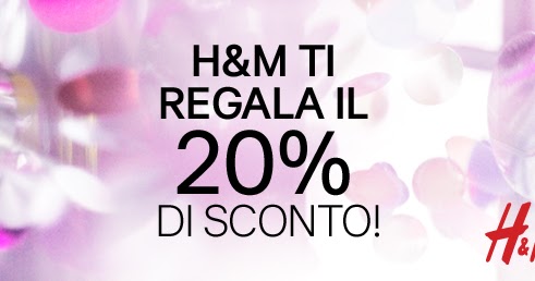 h&m sconti