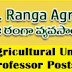 77 Teaching Posts of Associate,Assistant Professor Posts Recruitment 2017 In ANGRAU