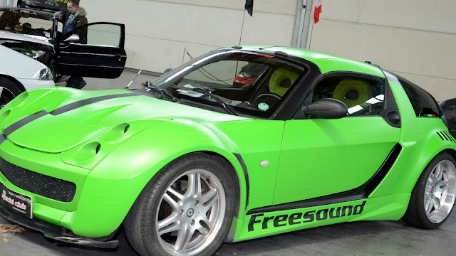 Smart Roadster Brabus Р·РµР»С‘РЅС‹Р№