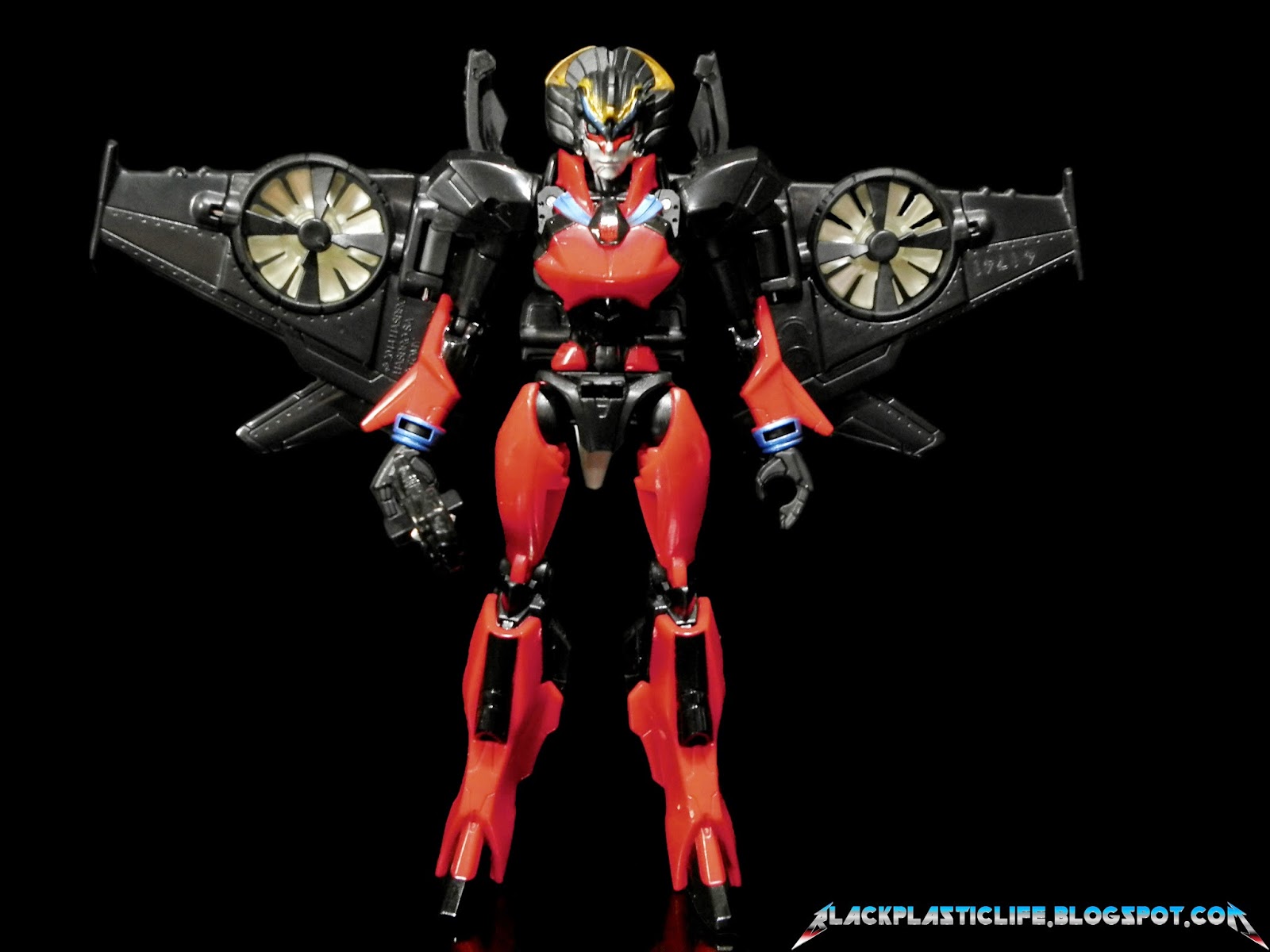 Black - Plastic - Life: Generations IDW Deluxe Windblade - Pictorial Review