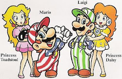 Yo,Mario,Daisy y Luigi
