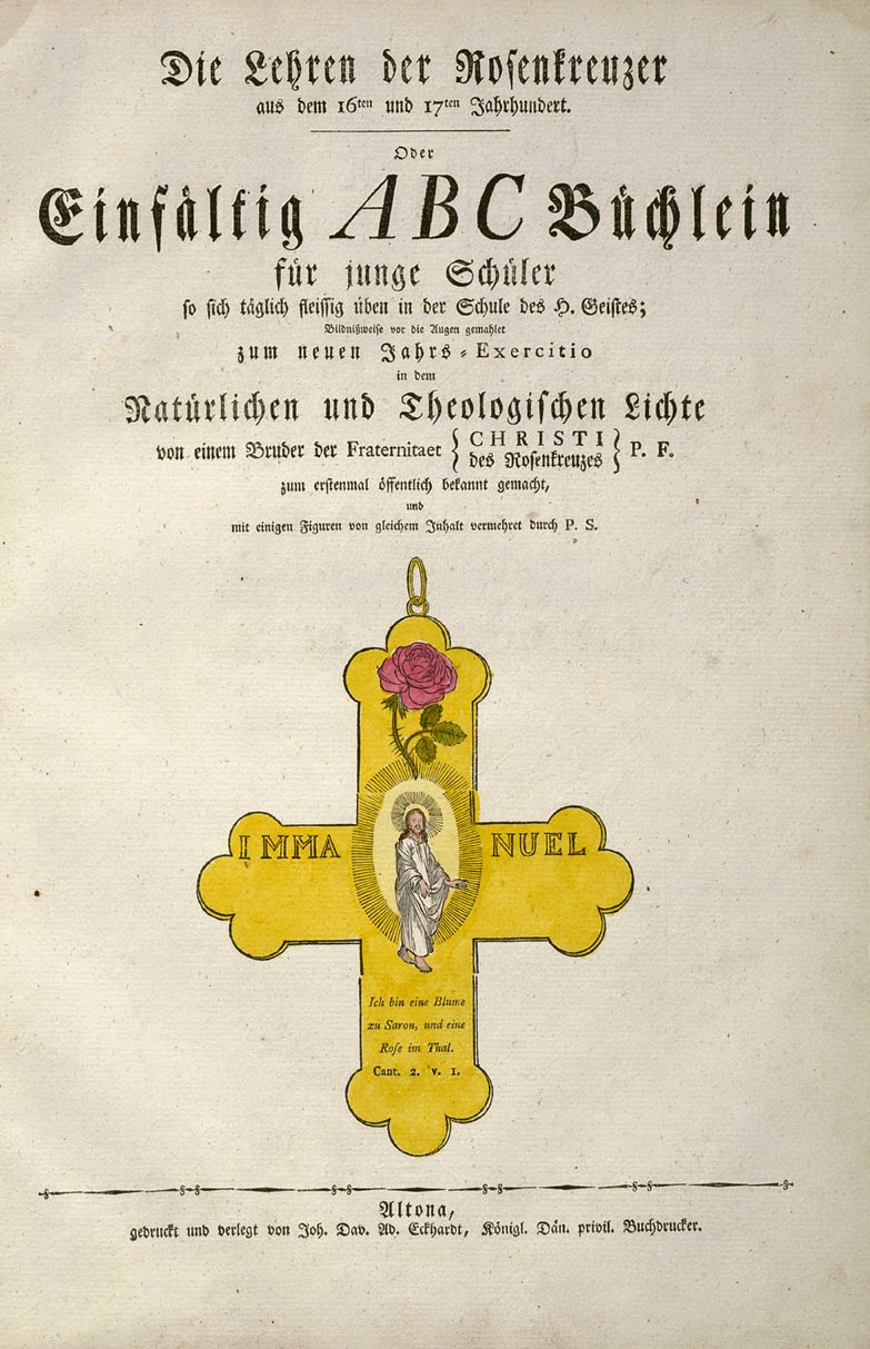 Rosa+Croce - Geheime Figuren der Rosenkreuzer - Altona 1785-1788