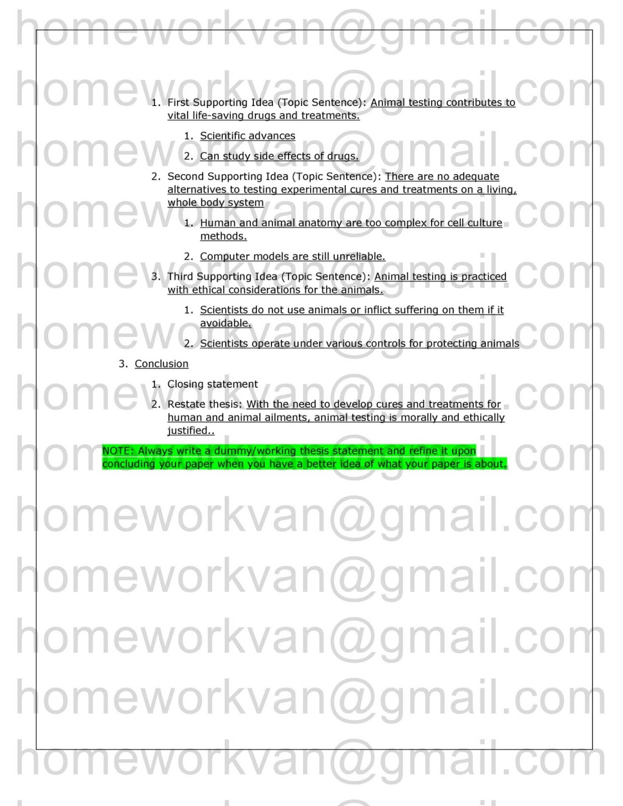 homeworkvan official blog 대학교영어 과제 전문 컨설팅 - Since 2014: Academic Essay  Tutorial - Chapter 5: Developing your Paper - by homeworkvan