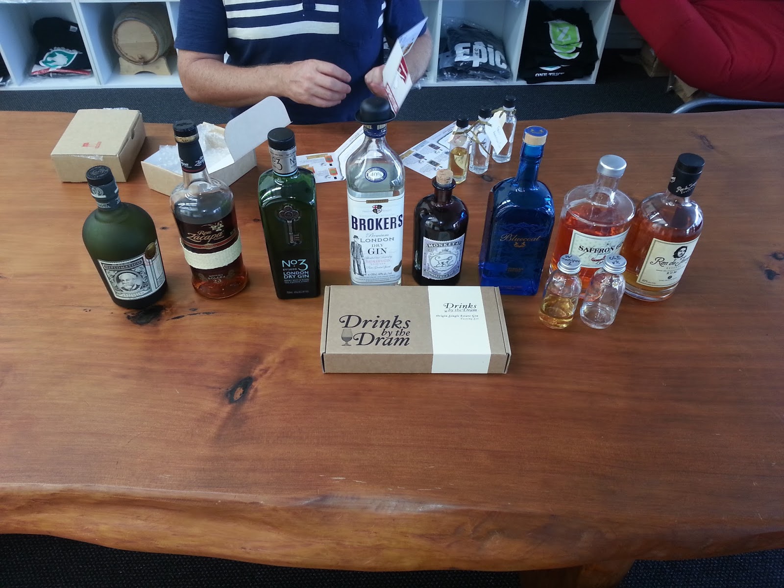 The Gin Guy How to taste Gin and build up a strong flavour memory