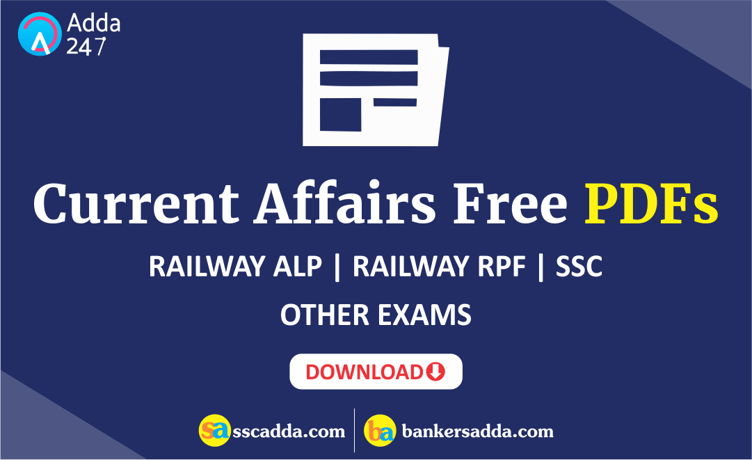 current affairs for railway exam 2018