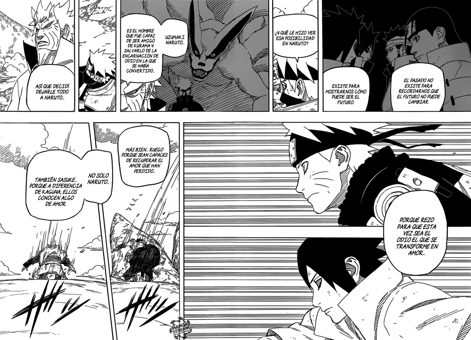 Naruto manga 693 español online | Dubside