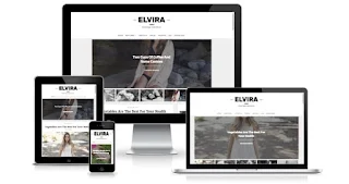 Elvira responsive blogger templates themes 2017