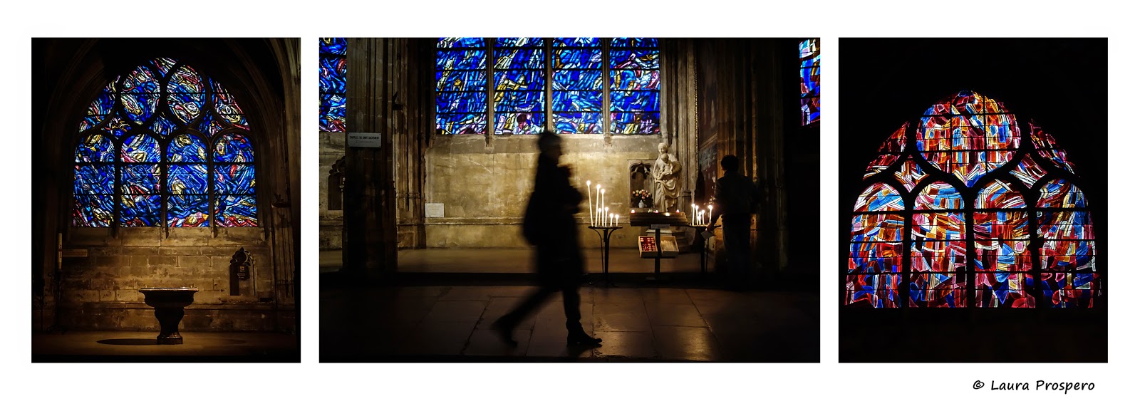 vitraux de jean bazaine - église saint-séverin © Laura Prospero