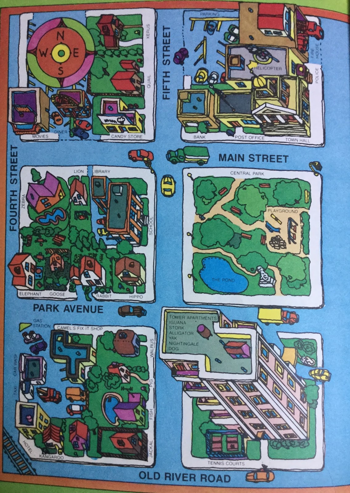 Sweet Pickles books street map