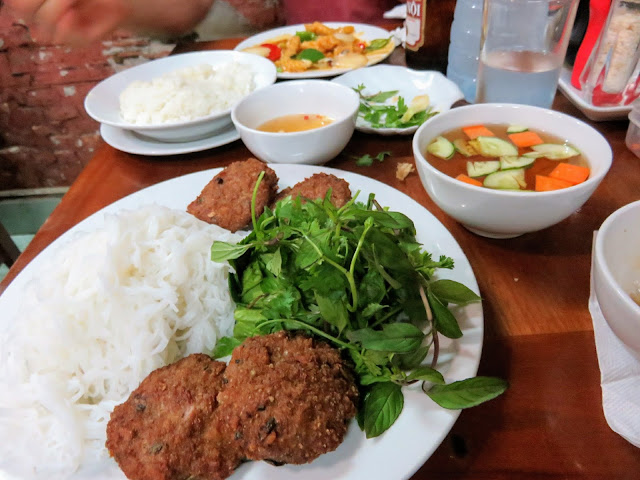 Bun Cha at New Day Restaurant in Hanoi Vietnam
