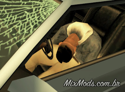 gta sa san mod cleo dead death in car morto dentro do carro