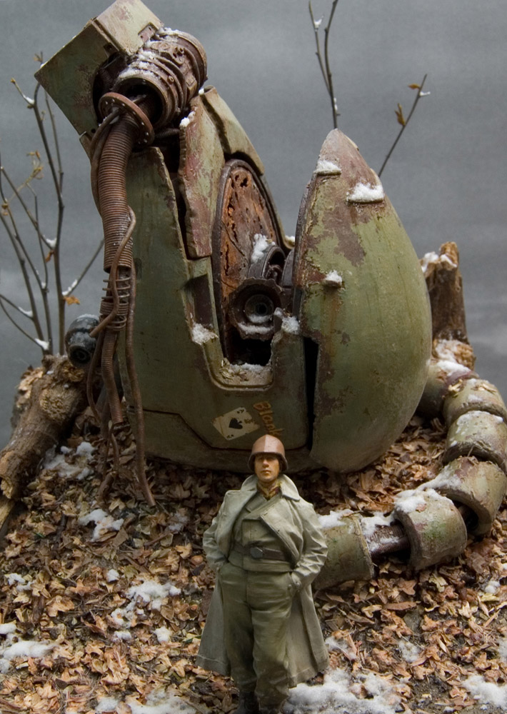 Dings And Dents >> UCHG Zaku II Head Diorama - Gundam Kits Collection News and Reviews Dings And Dents >> UCHG Zaku II Head Diorama - Gundam Kits Collection News and Reviews