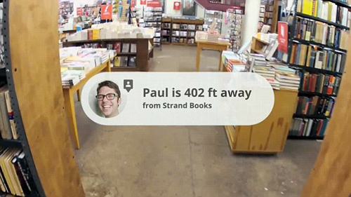Google Project Glass: Locate Friends and Meetings