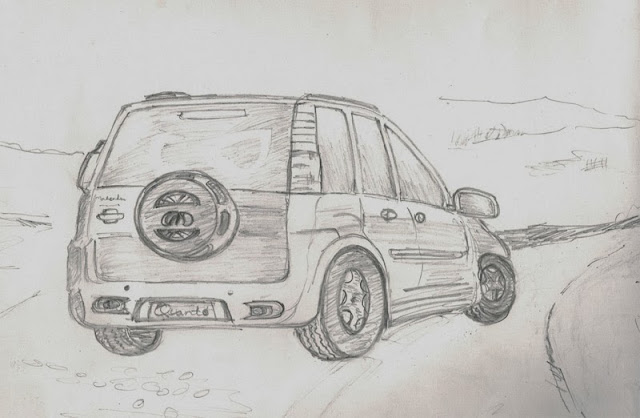Sketch of a Car