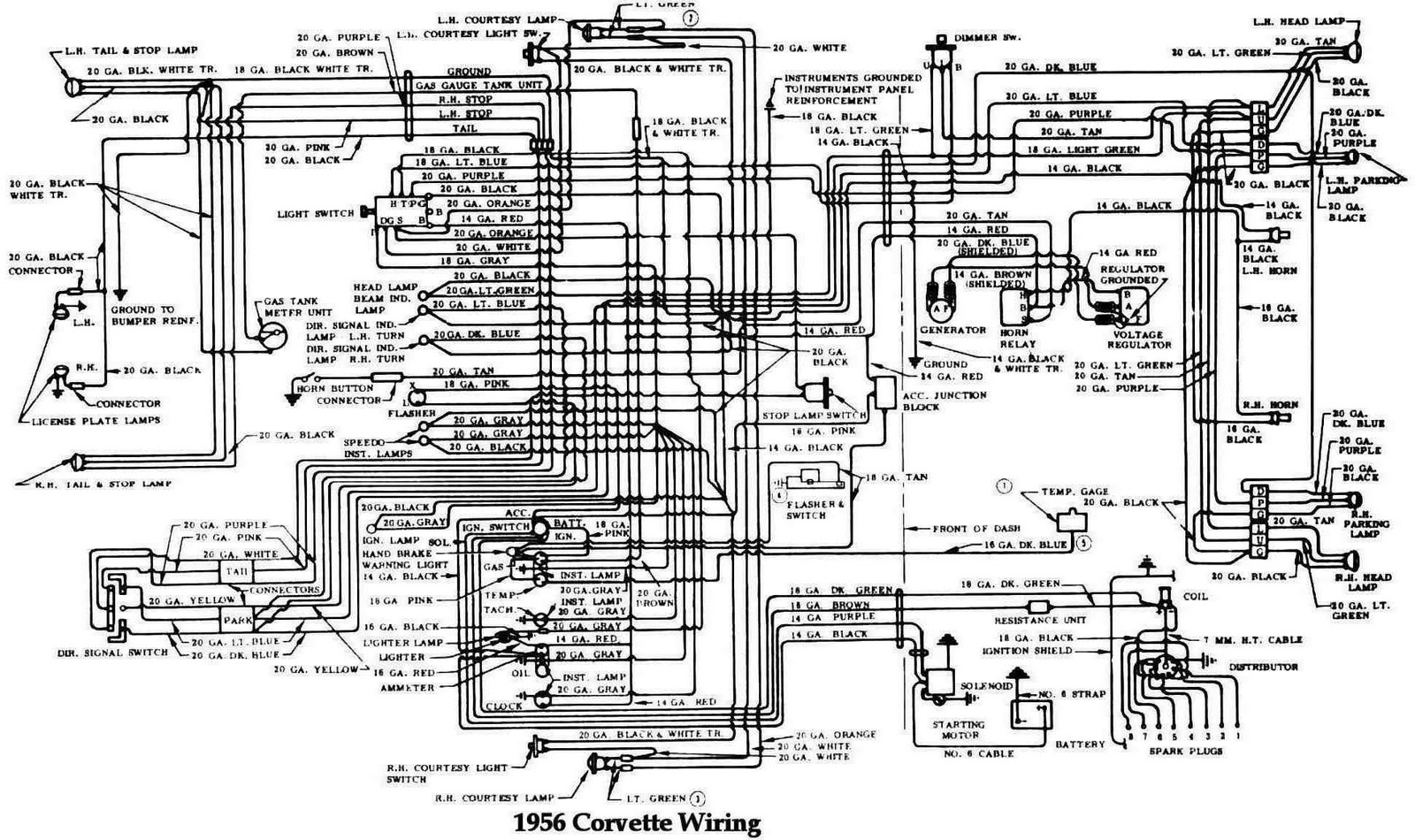 Corvette Wiring Diagram Free