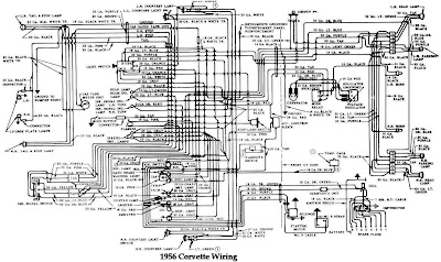 Chevrolet Corvette 1956 Wiring Diagram | All about Wiring Diagrams